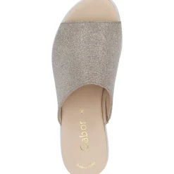 Gabor 24.613, Plateau-Pantoletten, Damen, rosato