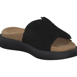 Gabor 43.751, Plateau-Pantoletten, Damen, Schwarz