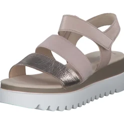 Gabor 24.610, Plateau-Sandaletten, Damen, rouge kombi