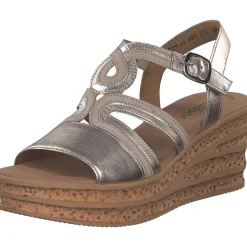 Gabor 44.655, Plateau-Sandaletten, Damen, puder/desert