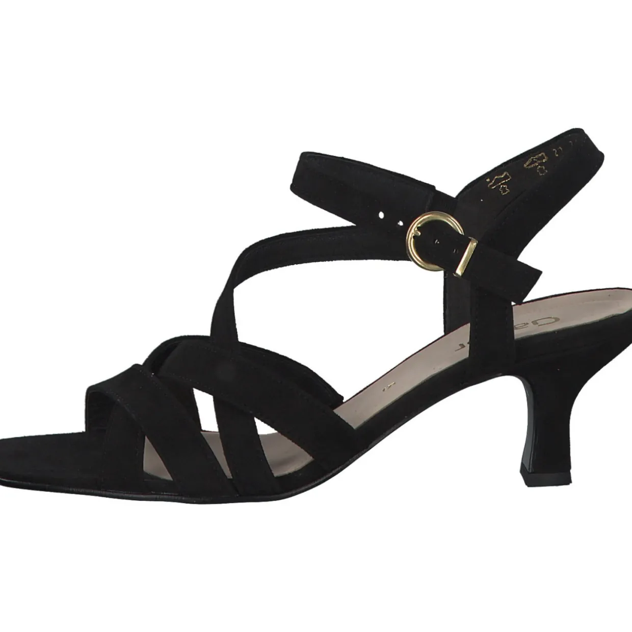 Gabor 21.781, Plateau-Sandaletten, Damen, Schwarz