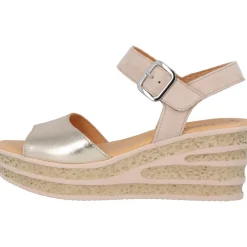 Gabor 44.651, Plateau-Sandaletten, Damen, puder/rouge