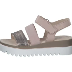 Gabor 24.610, Plateau-Sandaletten, Damen, rouge kombi