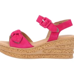 Gabor 24.653, Plateau-Sandaletten, Damen, pink