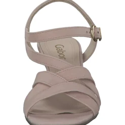 Gabor 21.781, Plateau-Sandaletten, Damen, rouge