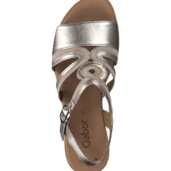 Gabor 44.655, Plateau-Sandaletten, Damen, puder/desert