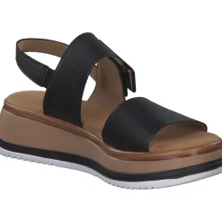 Gabor 82.744, Sandalen, Damen, Schwarz