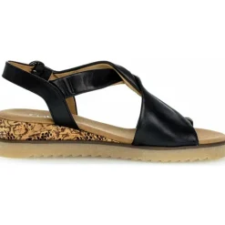 Gabor 82.751, Sandaletten, Damen, Schwarz
