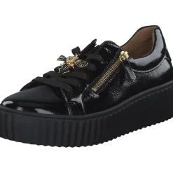 Gabor 43.201, Schnürschuhe, Damen, Schwarz