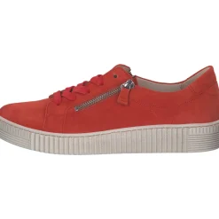 Gabor 43.334, Schnürschuhe, Damen, pumpkin (rot)