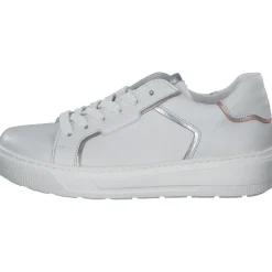 Gabor 63.210, Schnürschuhe, Damen, latte/silber/puder