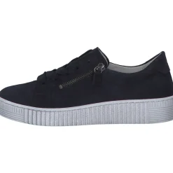 Gabor 43.334, Schnürschuhe, Damen, Blau - Marineblau