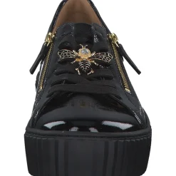 Gabor 43.201, Schnürschuhe, Damen, Schwarz