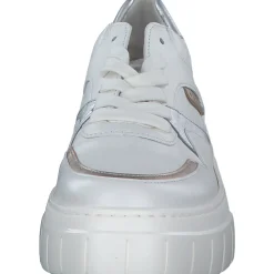 Gabor 63.223, Schnürschuhe, Damen, latte/puder/silber