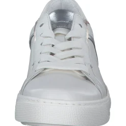 Gabor 63.210, Schnürschuhe, Damen, latte/silber/puder