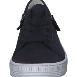 Gabor 43.334, Schnürschuhe, Damen, Blau - Marineblau