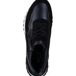 Gabor 56.378.36, Schnürschuhe, Damen, ocean/schw/smog