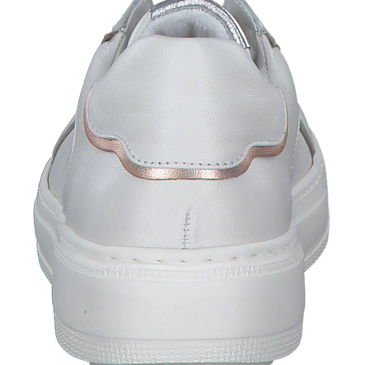 Gabor 63.210, Schnürschuhe, Damen, latte/silber/puder