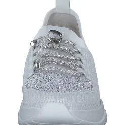 Gabor 63.455, Schnürschuhe, Damen, weiss (Glitter)