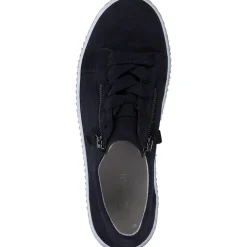 Gabor 43.334, Schnürschuhe, Damen, Blau - Marineblau