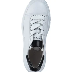 Gabor 63.222, Schnürschuhe, Damen, weiss/schwarz