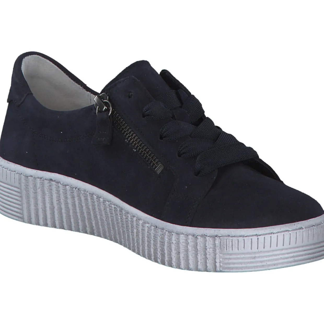 Gabor 43.334, Schnürschuhe, Damen, Blau - Marineblau