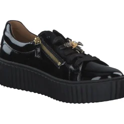 Gabor 43.201, Schnürschuhe, Damen, Schwarz