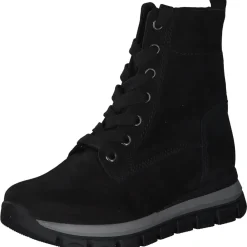 Gabor 96.465, Schnürstiefeletten, Damen, Schwarz