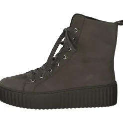 Gabor 93.711, Schnürstiefeletten, Damen, Oliv