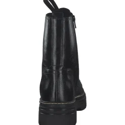 Gabor 71.721, Schnürstiefeletten, Damen, schwarz (gold)