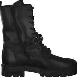 Gabor 92.743, Schnürstiefeletten, Damen, Schwarz