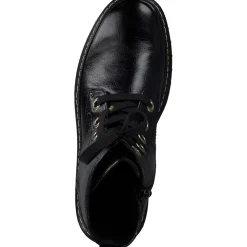 Gabor 71.721, Schnürstiefeletten, Damen, schwarz (gold)