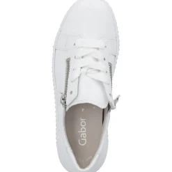 Gabor 63.334, Sneakers Low, Damen, Weiß (Weiss)