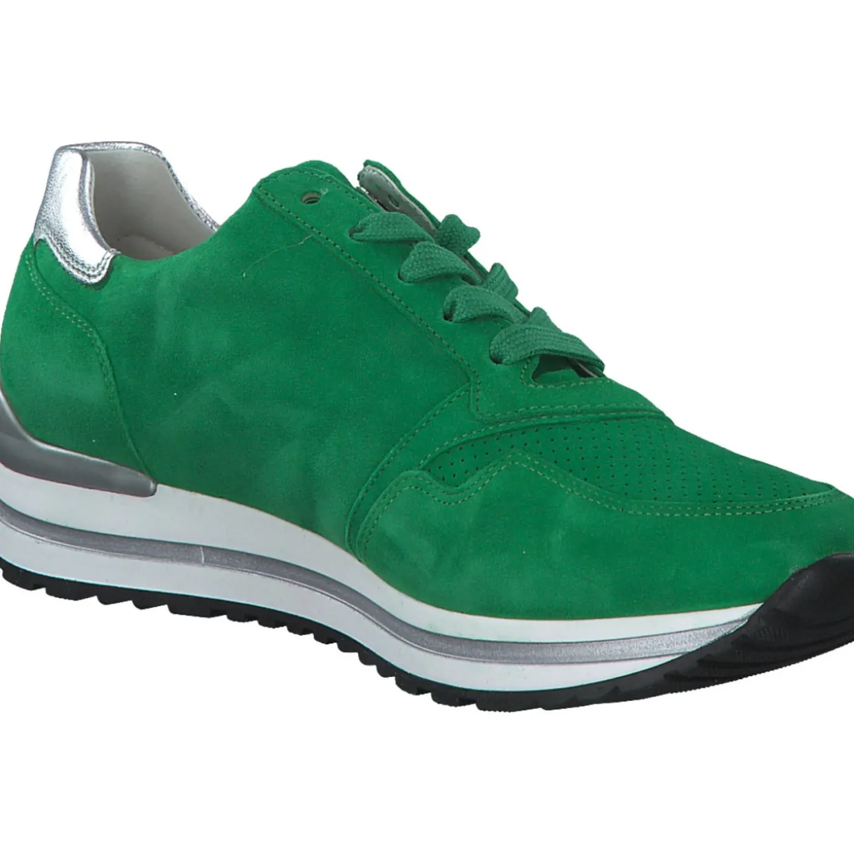 Gabor 26.528, Sneakers Low, Damen, verde/silber (pf)