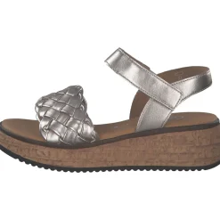 Gabor Comfort 62.829, Keilsandaletten, Damen, puder