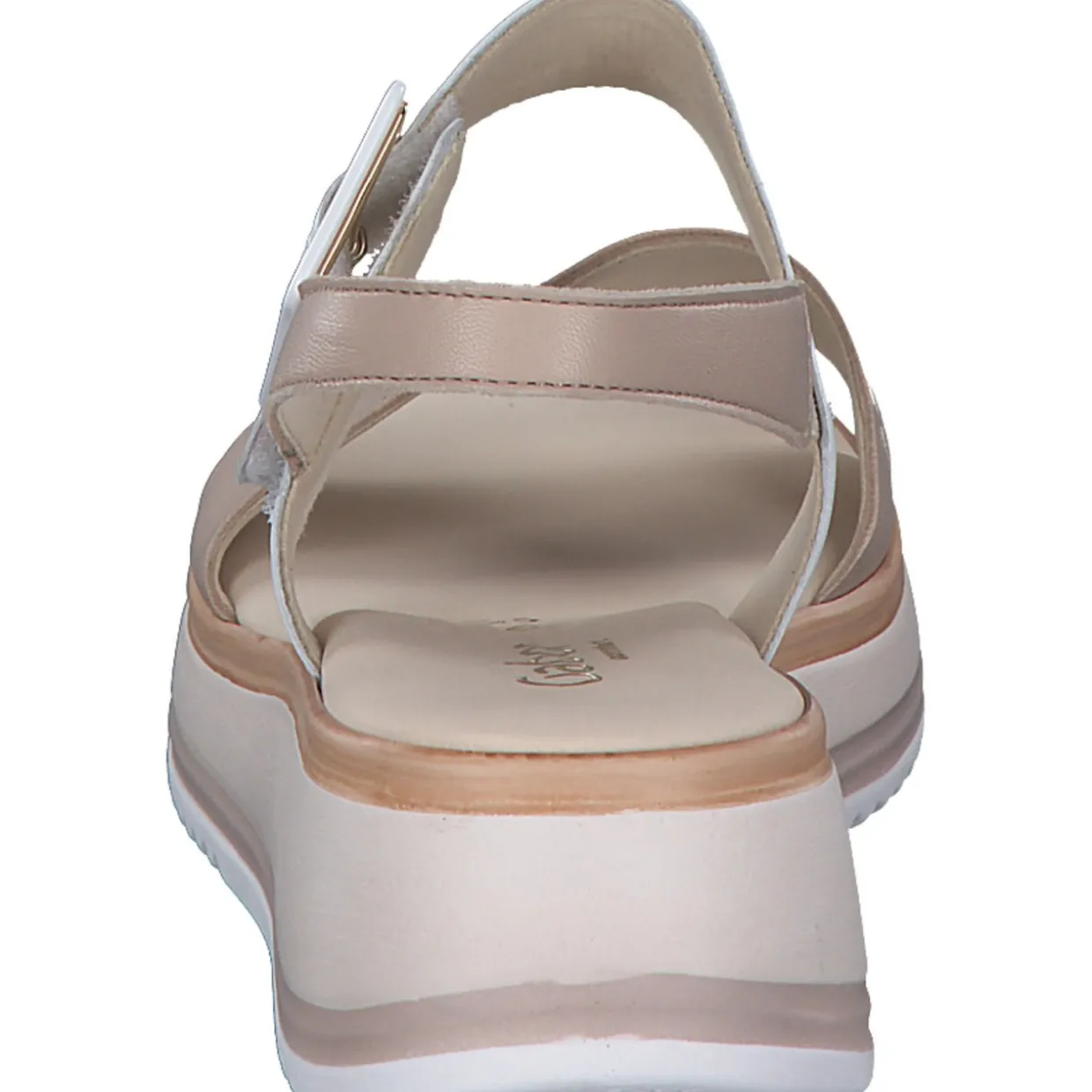 Gabor Comfort 42.744, Keilsandaletten, Damen, Beige