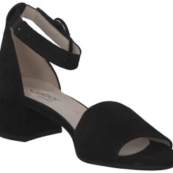Gabor Comfort 42.902, Klassische Sandalen, Damen, Schwarz