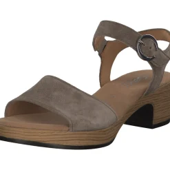 Gabor Comfort 22.071, Plateau-Sandaletten, Damen, sesamo