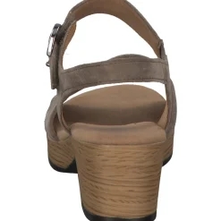 Gabor Comfort 22.071, Plateau-Sandaletten, Damen, sesamo