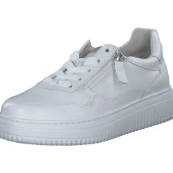 Gabor Comfort 66.408, Schnürschuhe, Damen, weiss/argento
