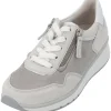 Gabor Comfort 46.308, Schnürschuhe, Damen, fumo/white/silber