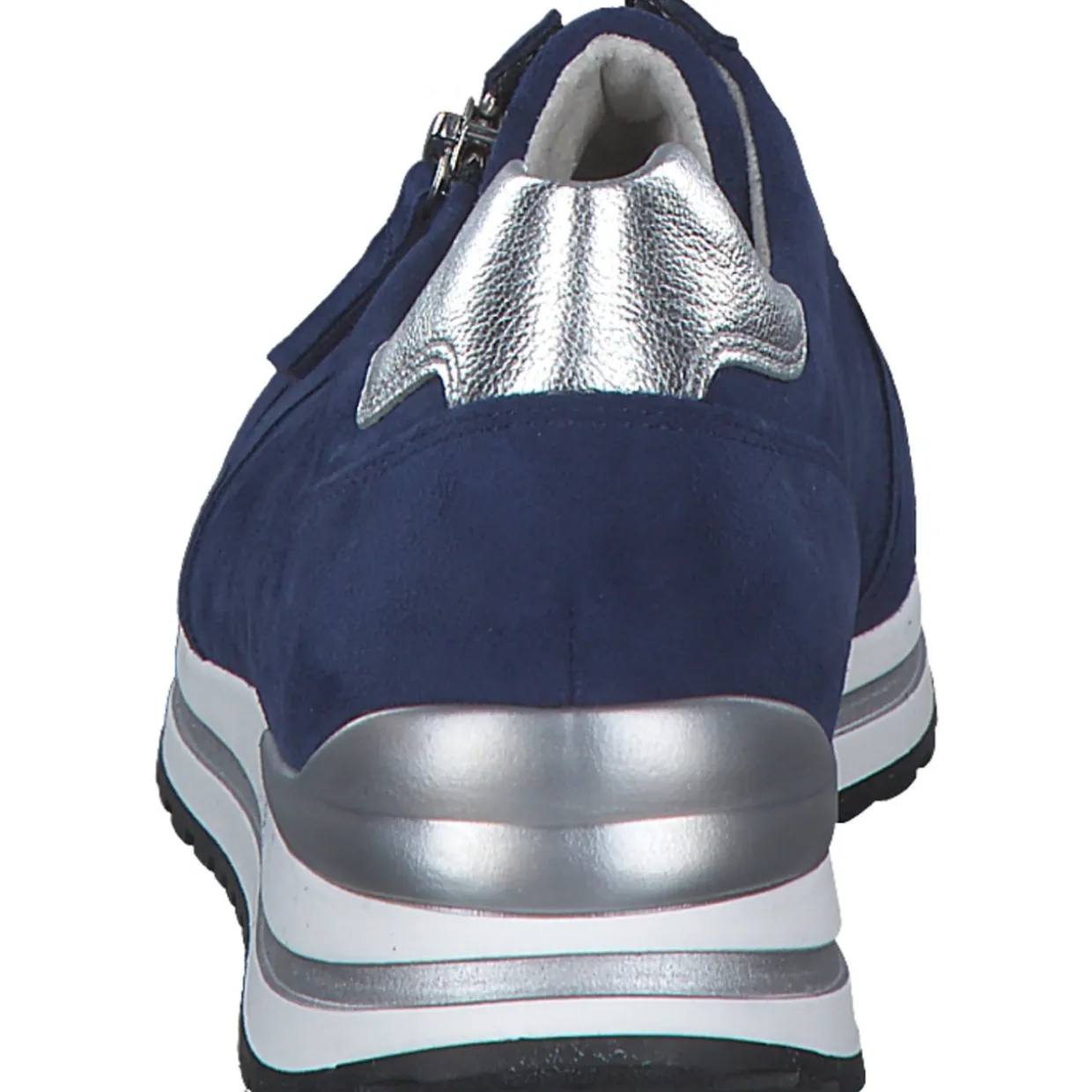 Gabor Comfort 46.528, Schnürschuhe, Damen, oceano/silber