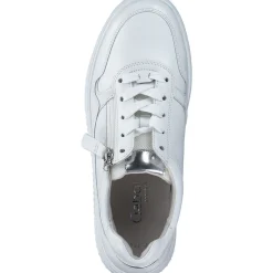 Gabor Comfort 66.408, Schnürschuhe, Damen, weiss/argento