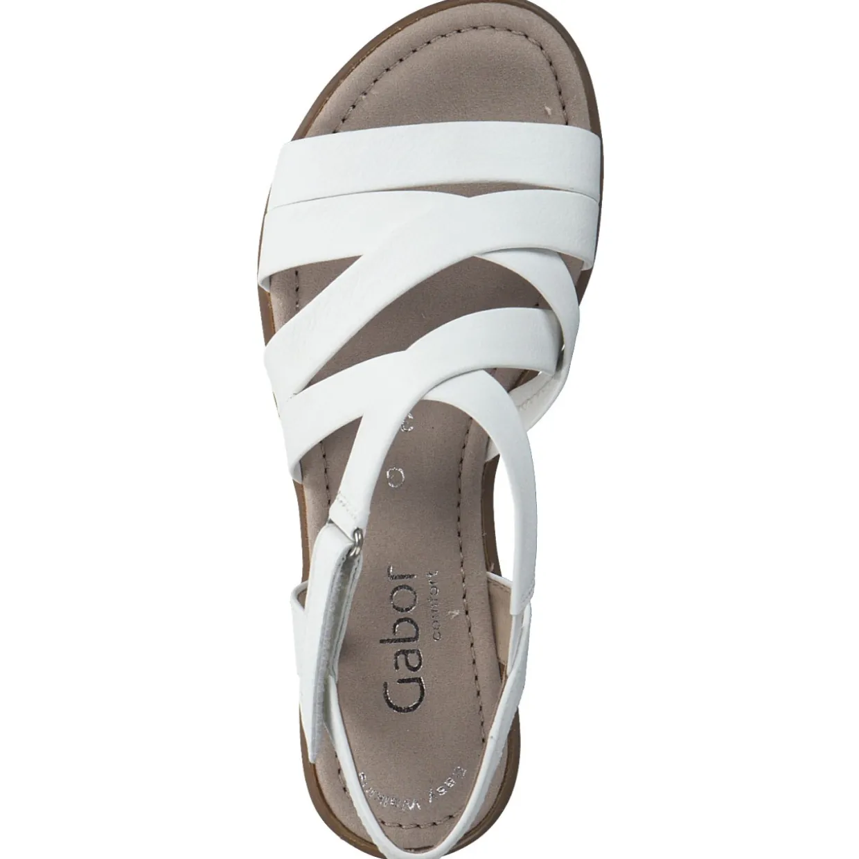 Gabor Comfort Florenz 66.066, Sandaletten, Damen, weiss
