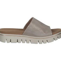 Gabor York 82.880, Plateau-Pantoletten, Damen, Beige