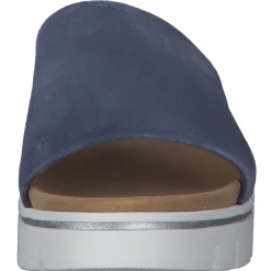 Gabor York 82.880, Plateau-Pantoletten, Damen, Blau