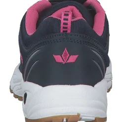 Geka Barney VS W, Sportliche Slipper, Kinder, marine/pink