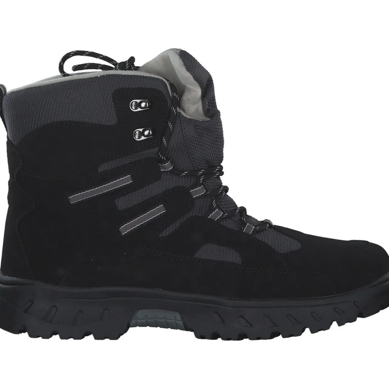 Geka Flake, Stiefel (Kinder), Herren, Schwarz/Grau