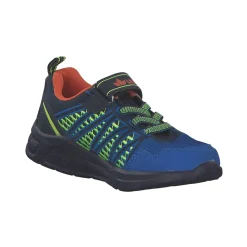 Geka Lico 300275 Blinky Boy, Slipper (Kinder), Kinder, blau/marine/orange