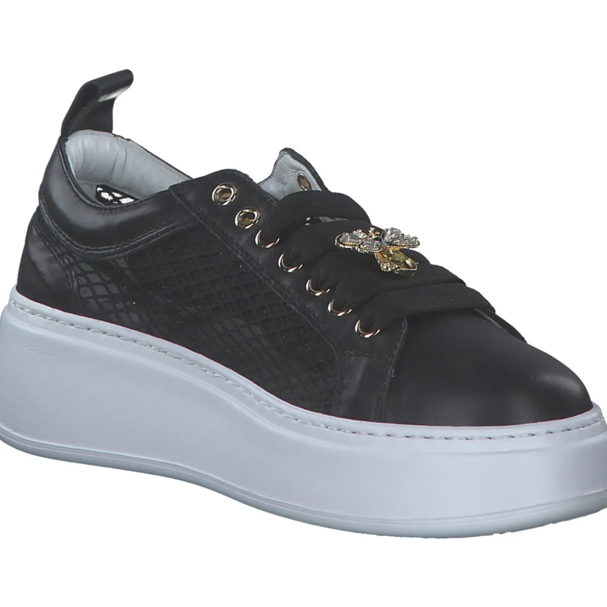 GIO+ Pia 342B, Schnürschuhe, Damen, SCHWARZ